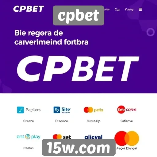 opções de pagamento disponíveis no cpbet